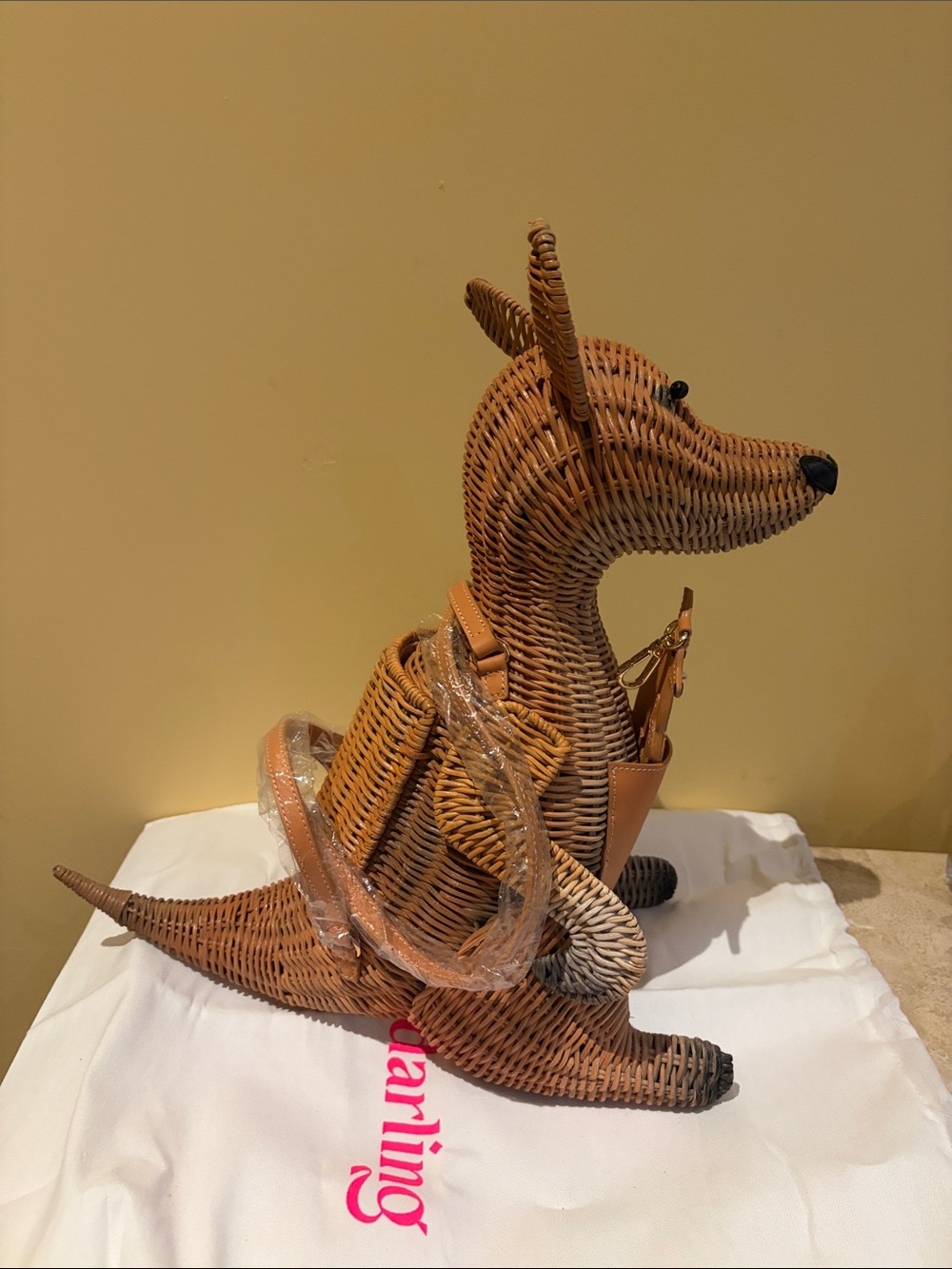 Wicker Darling Kangaroo Bag - Picture 5 of 7